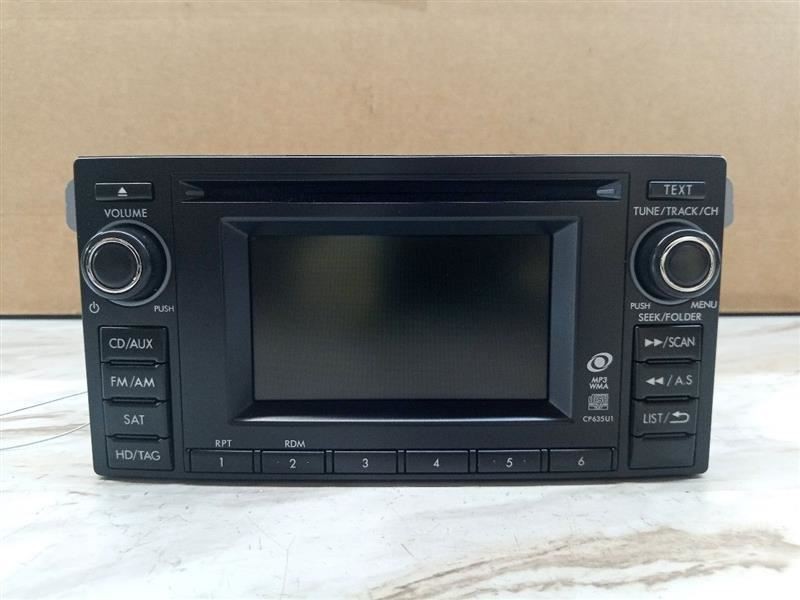 Audio Equipment Radio Receiver AM-FM-6 CD-MP3 Fits 09-13 FORESTER 135675