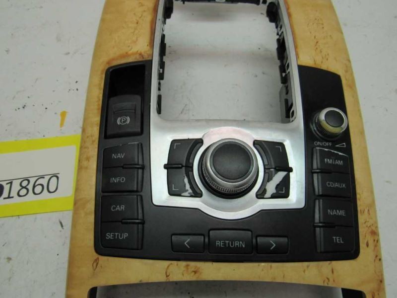 2005 AUDI A6 Center Console Navigation Radio Interface control Switch Trim Knob