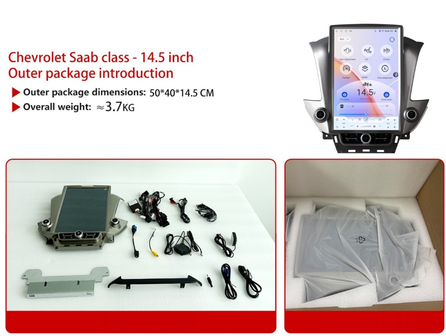 For Chevrolet Suburban Tahoe Gmc Yukon 2014-2020 Android Car Radio Tesla style