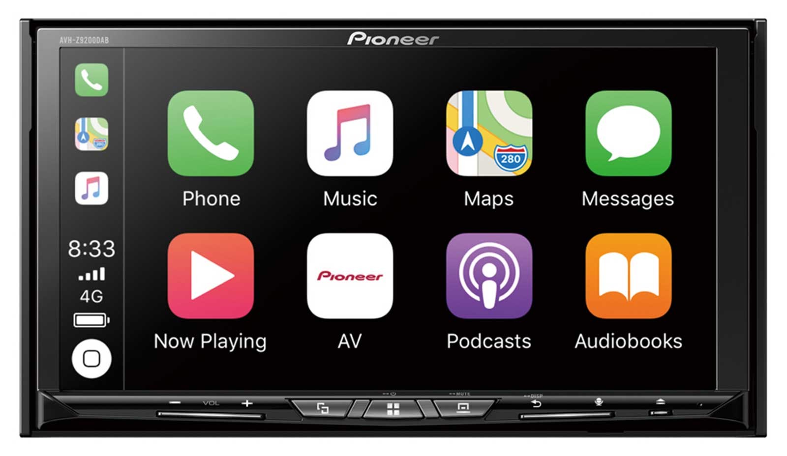 Pioneer AVH-Z9200DAB Double Din CD/DVD/MP3 Car Stereo Touchscreen DAB Bluetooth U
