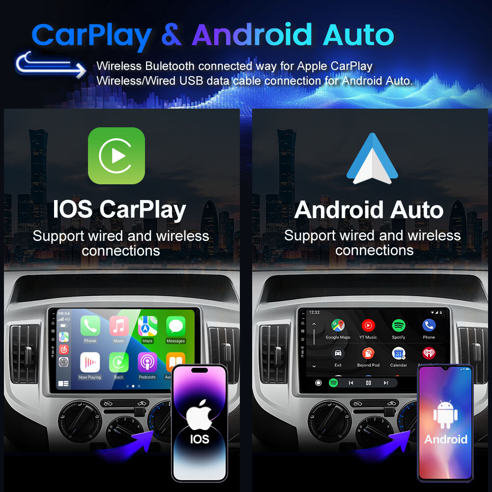 8G+256G Car Stereo Radio For Nissan NV200 2011-2018 Android 13 GPS DAB+ Car Play