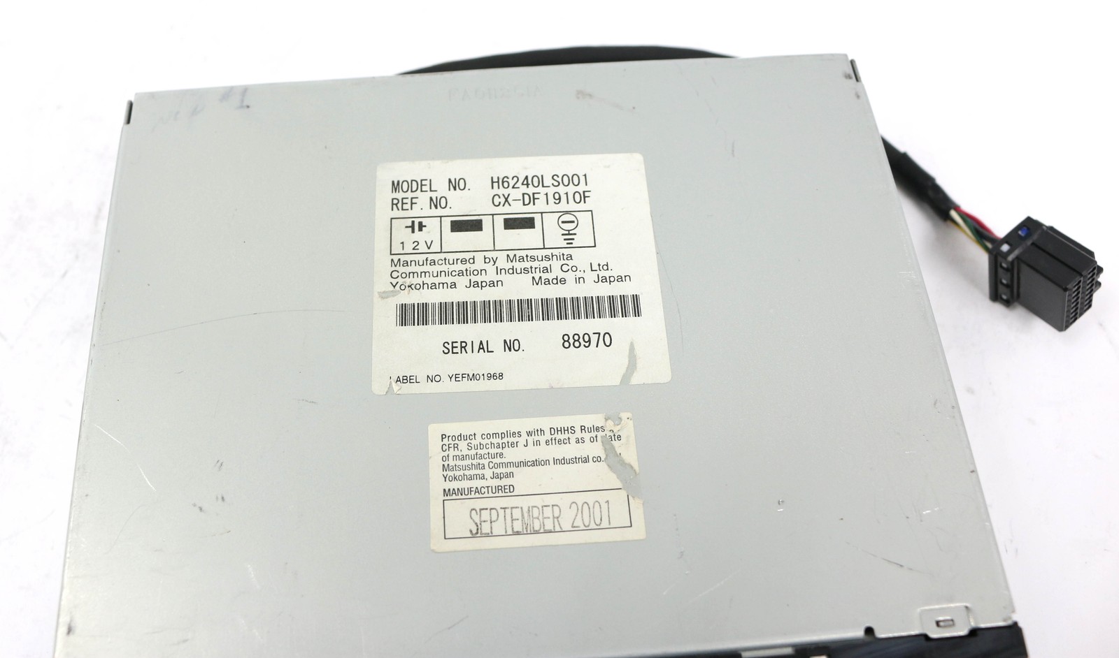 2000-2003 Subaru Legacy OEM Single Disc In Dash CD Player H6240LS001