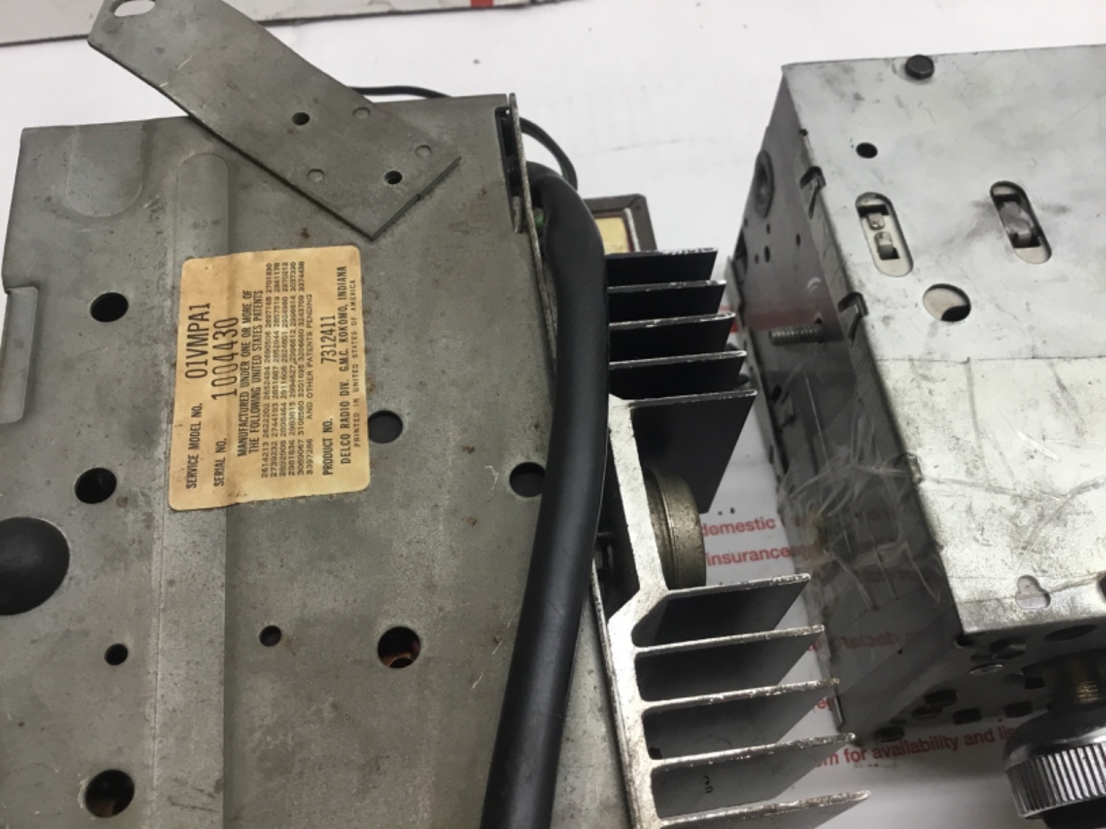 1968 Corvette AM FM stereo radio delco Amplifier Camaro Chevelle