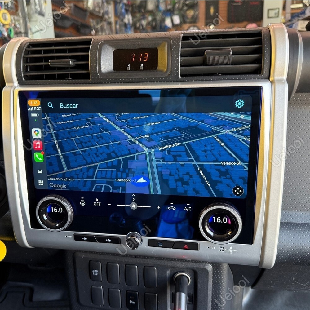 4+64G For 2007-2022 Toyota FJ Cruiser 13.3″ Carplay Stereo Radio Android 15 GPS