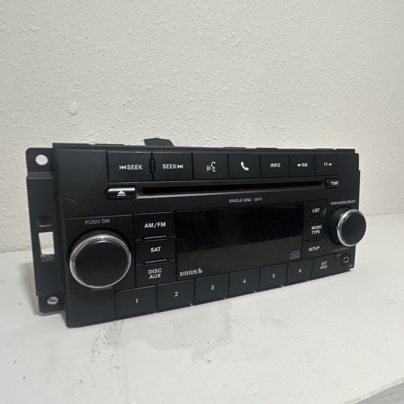 2010 Ram 1500 Stereo Radio Head Unit CD Player Tested Fully Working