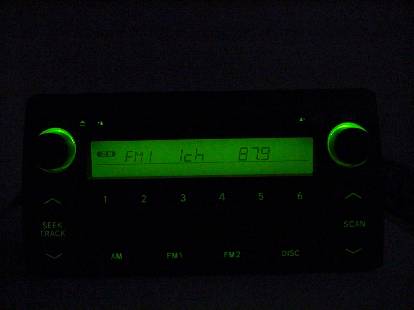 Toyota Camry 2005 2006 CD player base Fujitsu Ten none-JBL 16860 TESTED