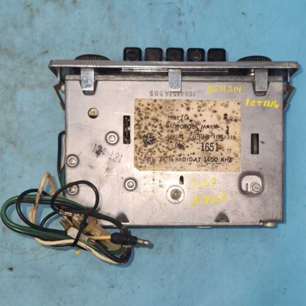 Untested AM RADIO Fits 1972 CRICKET 1141579