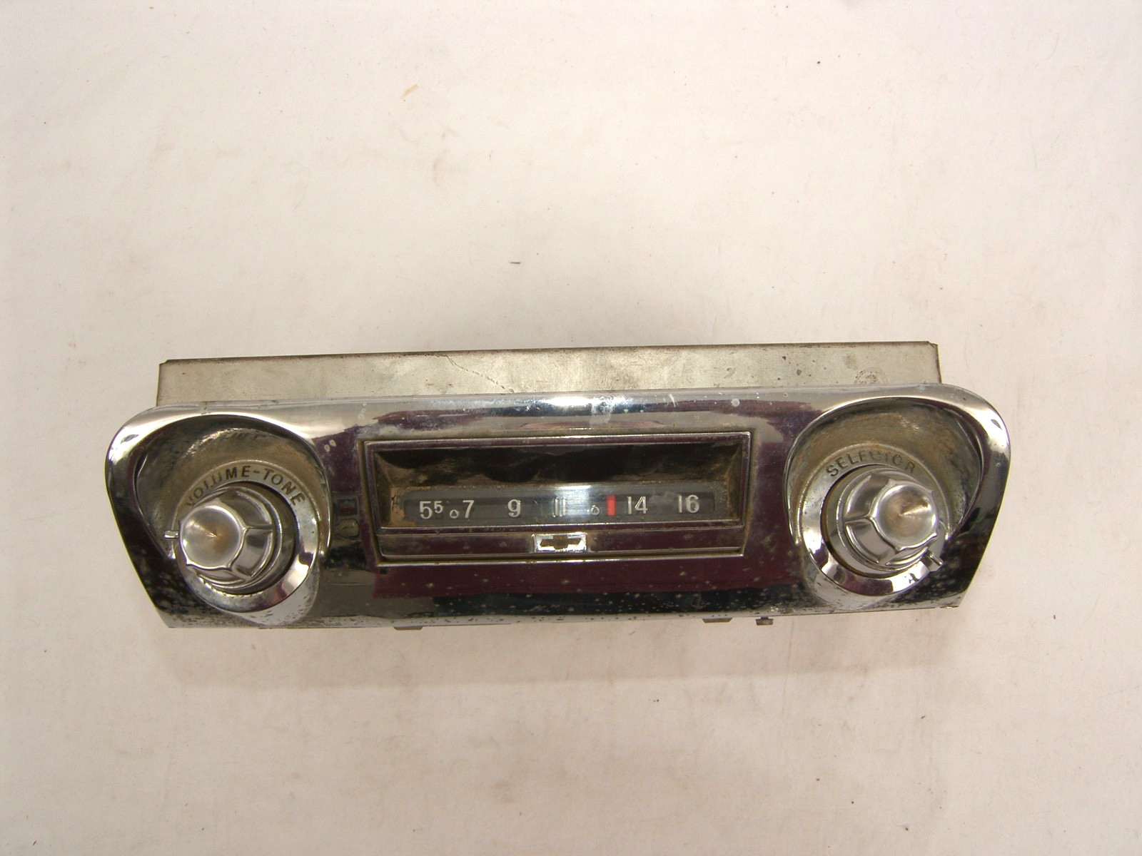 OEM Original 1959-60 Chevy Impala Bel Air Biscayne AM Radio w/Knobs Parts Repair