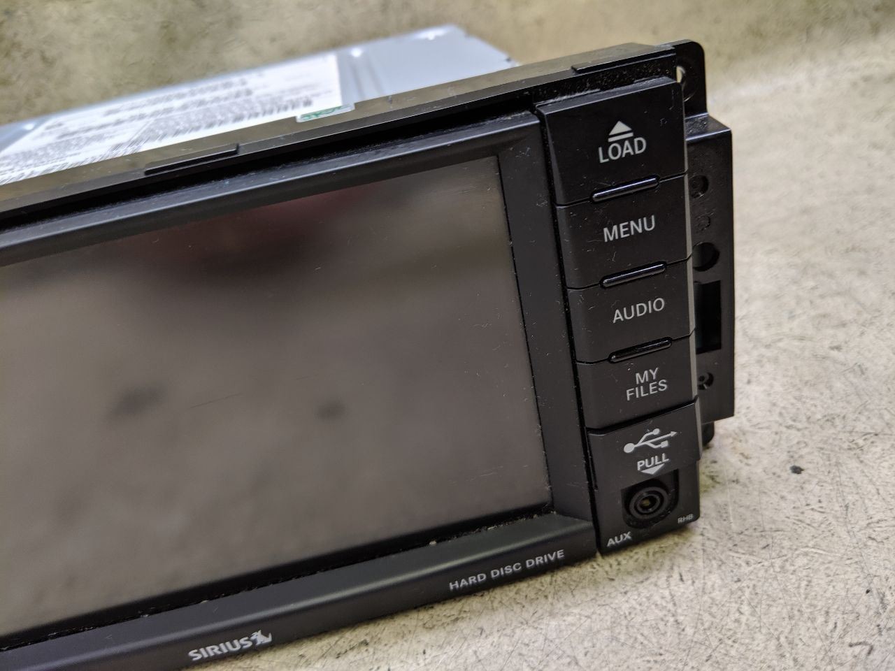 Stereo Radio Receiver AM FM CD AUX SIRIUS RHB 5091331AF Fits 12-20 DODGE CARAVAN