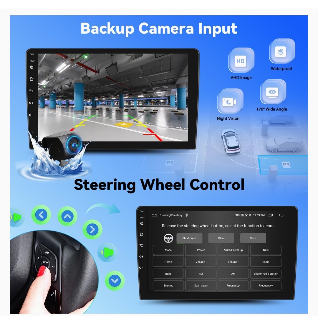 Car Radio Stereo for Audi A4 S4 RS4 2002-2008 Carplay Android Auto 2+64G 9 Inch