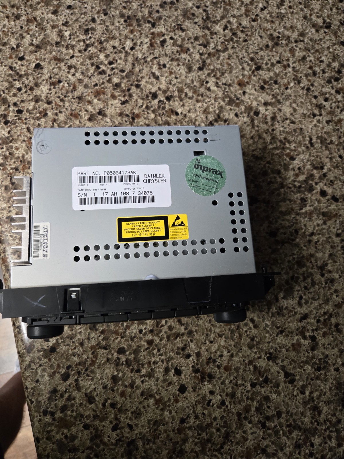 2006 2007 2008 Dodge Ram 1500 Truck Factory Radio MP3 CD Player P05064173AK OEM