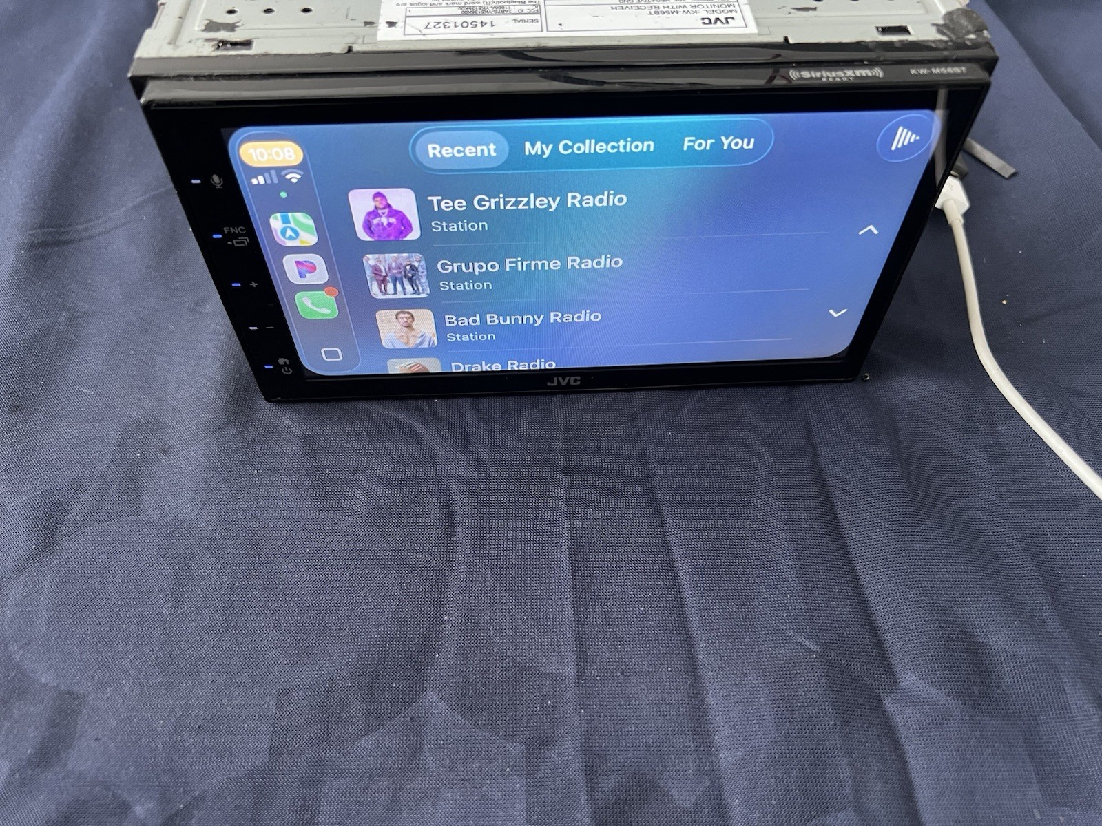 ⭐️Pre-Owned,TESTED⭐️ JVC APPLE CARPLAY| BT| USB| AM/FM-(KW-M56BT)