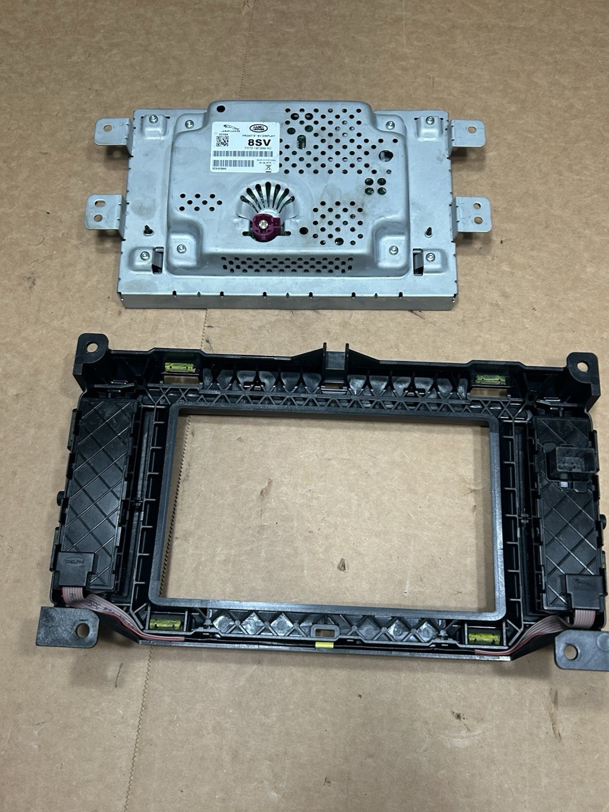 2016-17 Jaguar XF Infotainment System Set Stereo Head Unit Navigation Screen OEM