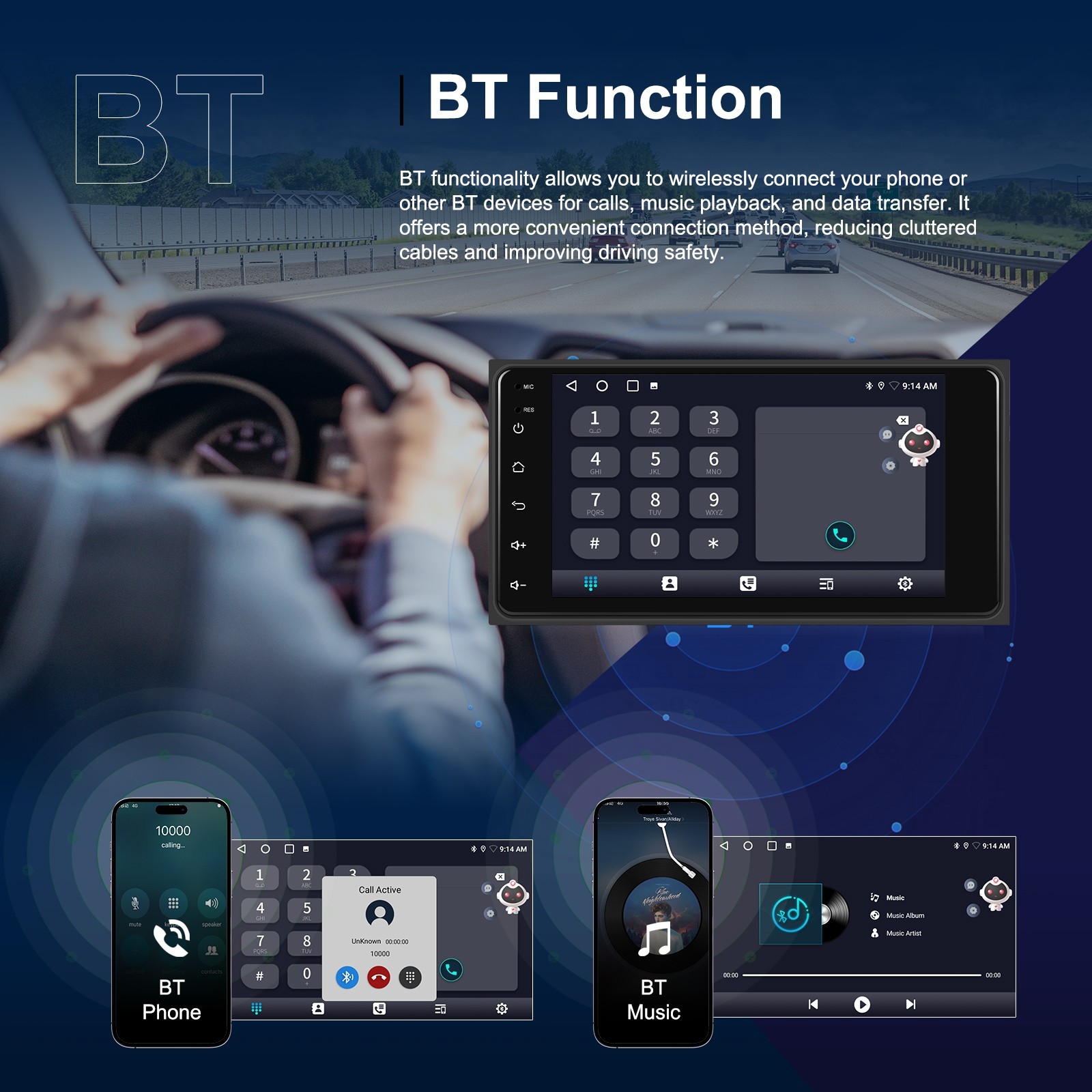 For 2000-2006 Toyota Tundra Sequoia CarPlay Android 13 Car Radio Stereo Cam IPS