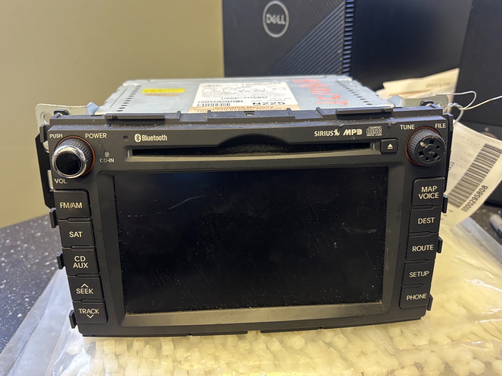 2010-2013 Kia Forte Navigation Radio MP3 CD Player Display Screen 96560-1M225WK