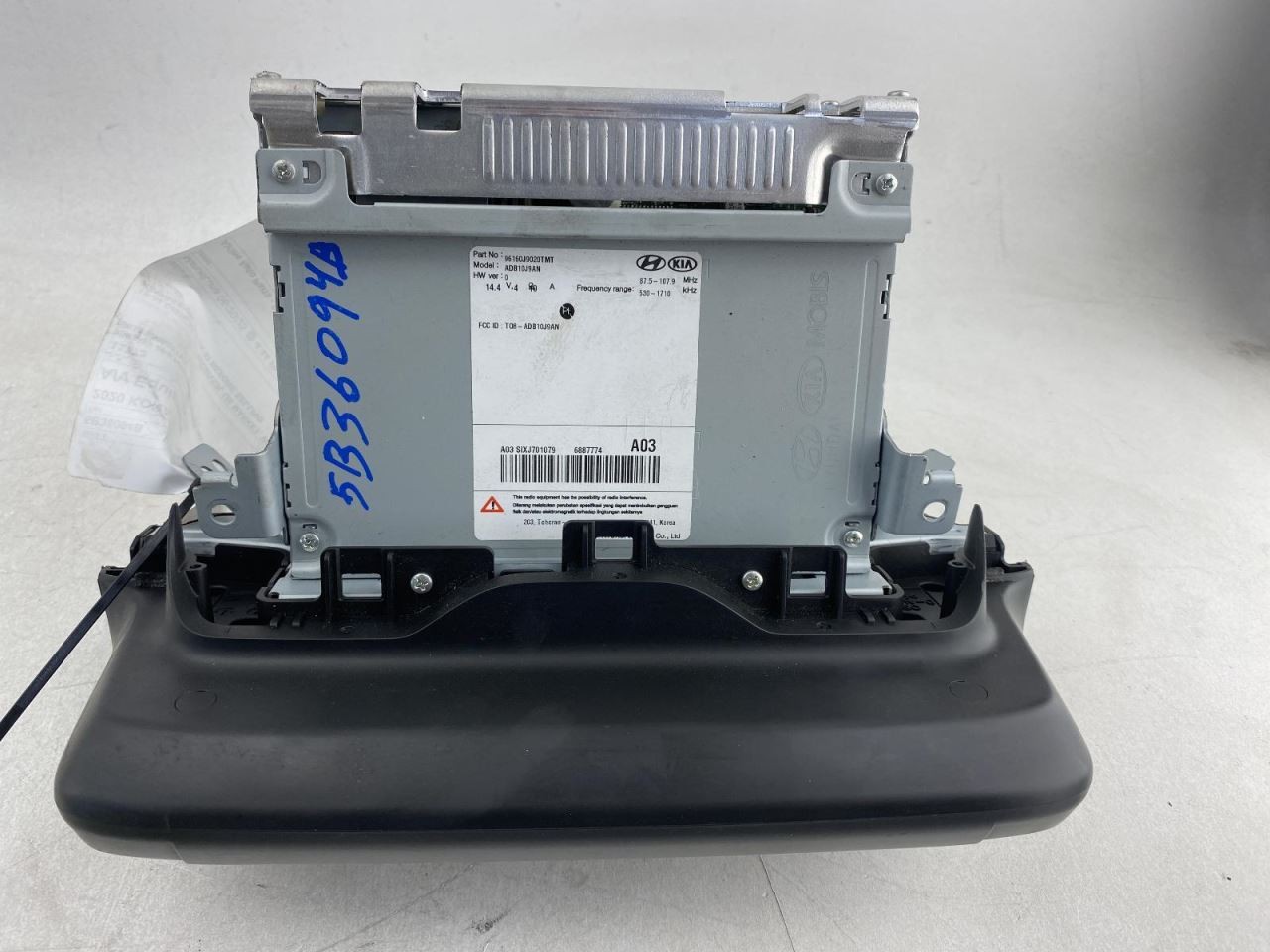 Audio Equipment Radio Display And Receiver US Market Fits 18-21 KONA 528017