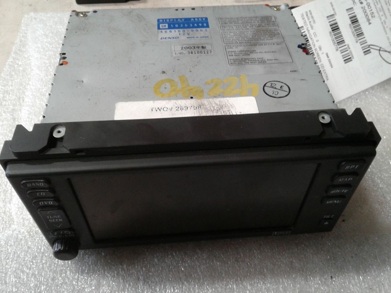 Audio Equipment Radio Am-fm-stereo-cassette-cd Player Fits 04-09 XLR 1005778