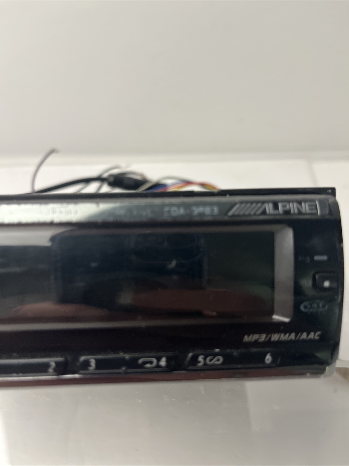 Alpine Car Radio CD MP3 WMA AAC HD Sat Ai-NET Ready CDA-9883 *Tested*