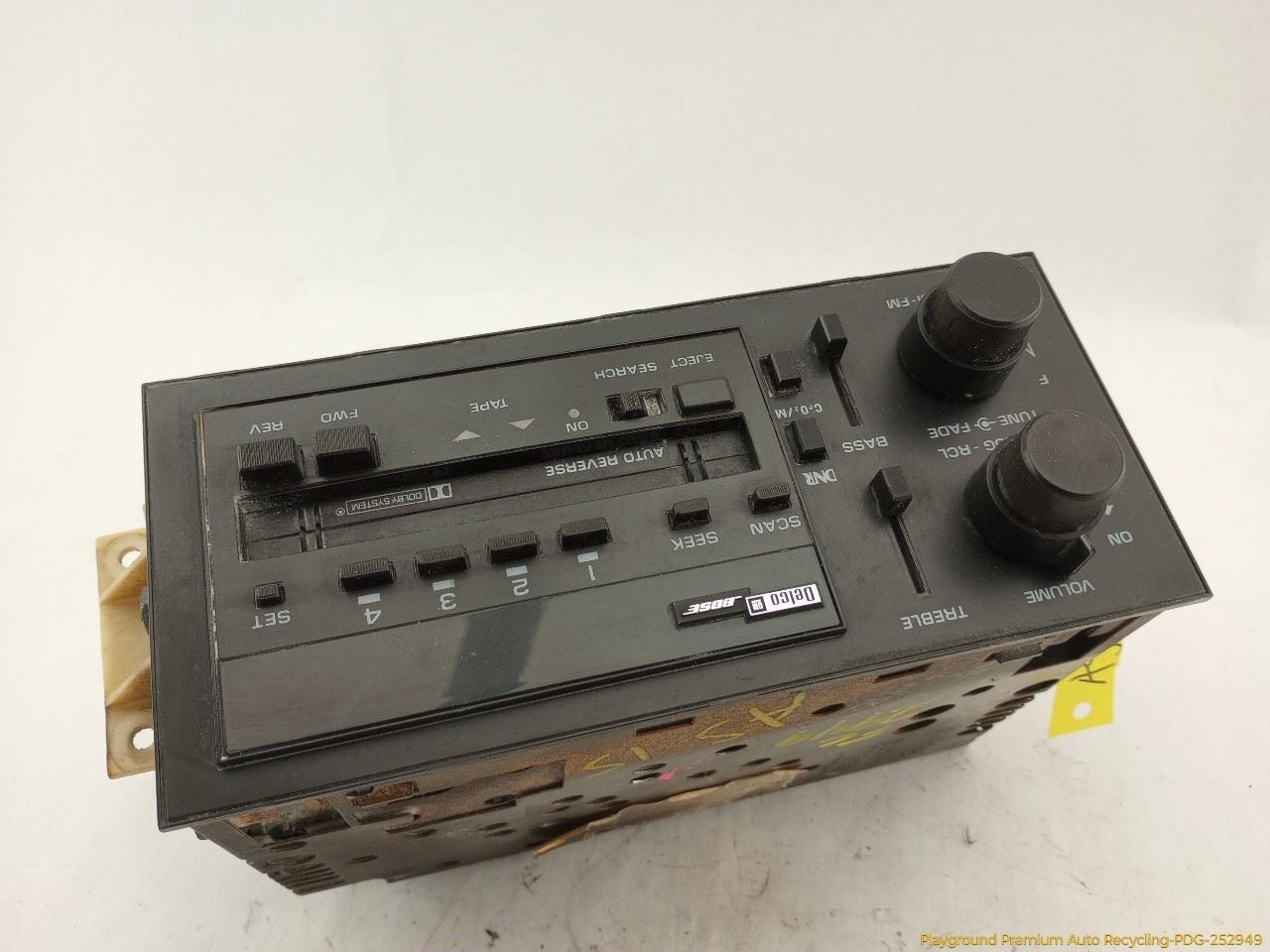 **AS IS** Corvette C4 COUPE Audio Equipment Radio Stereo Cassette Player 84-89