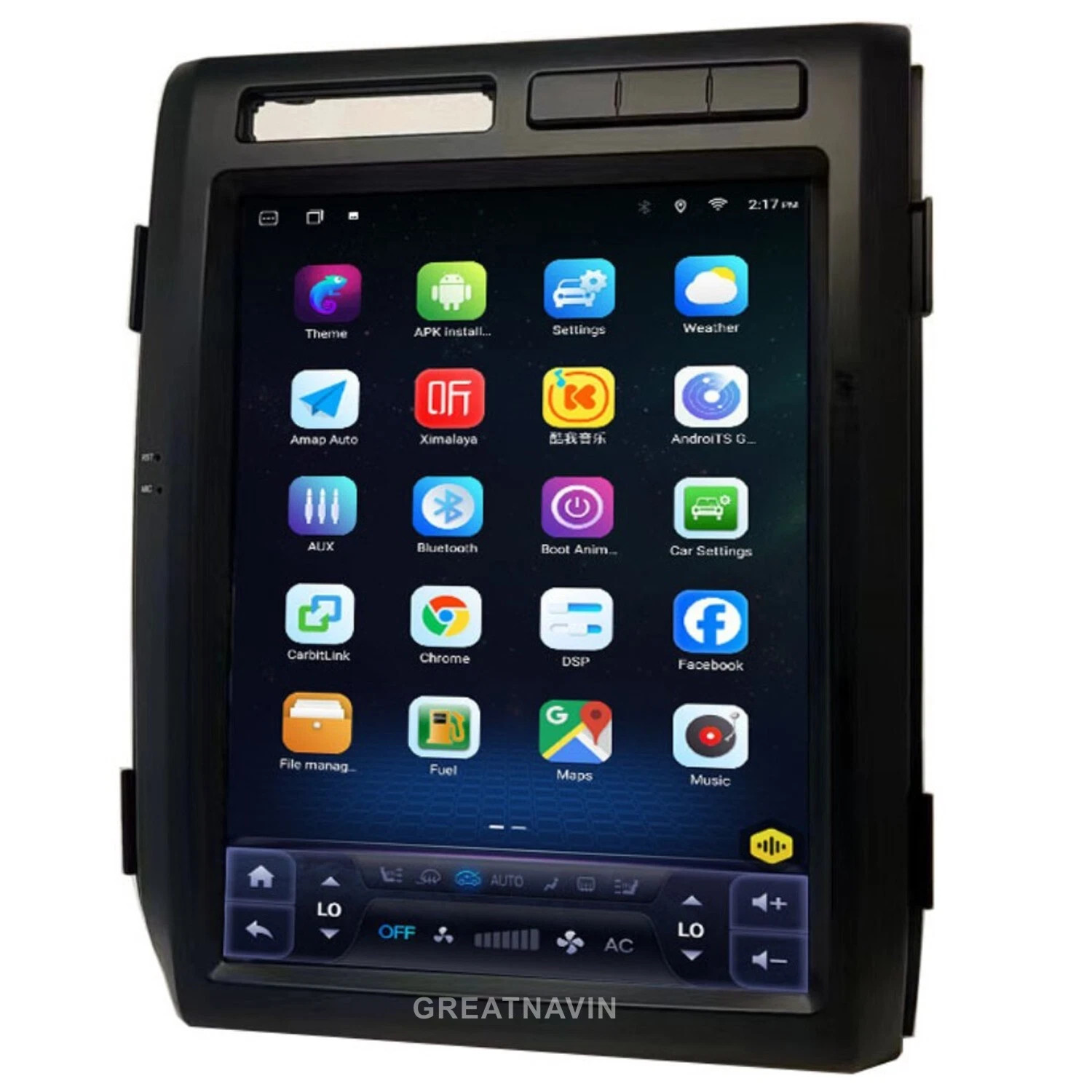 For Ford F150 2009-2012 Super Duty 12.1” Car Stereo Radio 64G Carplay Tesla WIFI