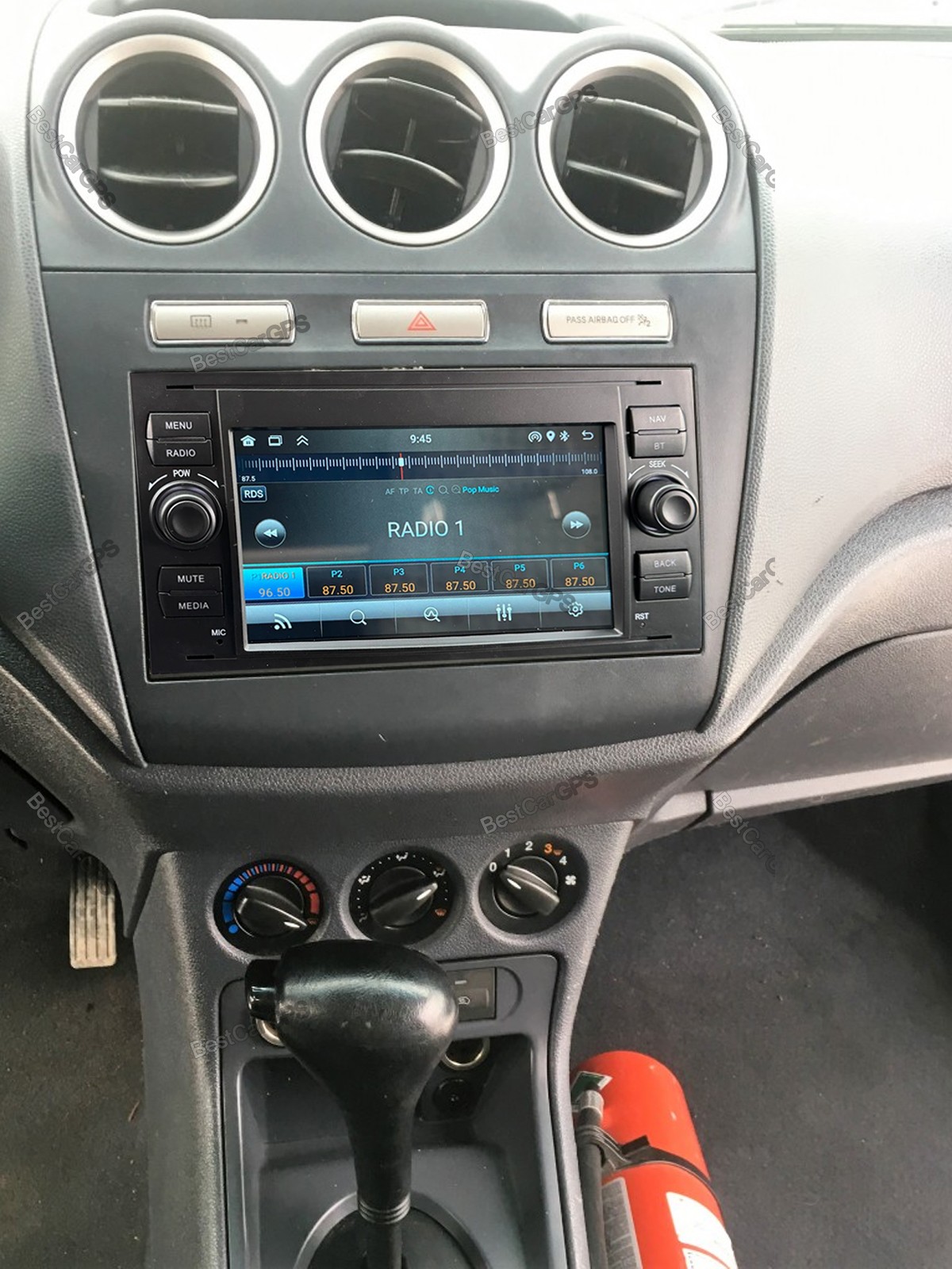 7” Android 15 Carplay Car Stereo W/CAM GPS 64G For Ford Transit Connect 2010-13