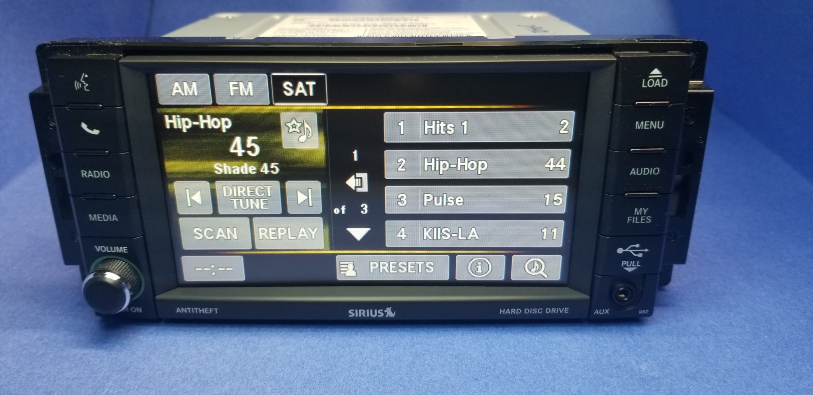 CHRYSLER/DODGE/JEEP MYGIG 430 HIGH SPEED RBZ RADIO (P05091309AE)