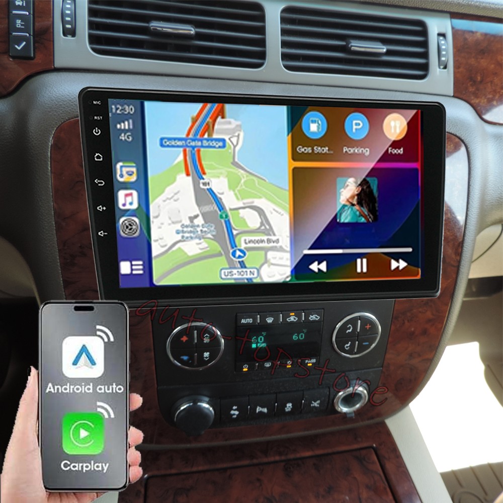 10.1″ Navi For Chevrolet Avalanche 2007-2013 Car Stereo Android 15 Carplay Radio