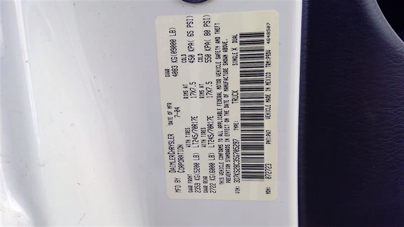 Audio Equipment Radio Receiver Radio ID Rbk Fits 02-07 CARAVAN 808880