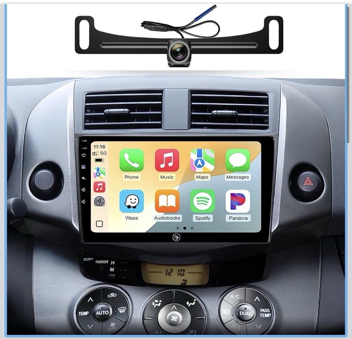 Carplay for Rav4 2006-2011 Android Auto Car Radio GPS Navi WIFI BT