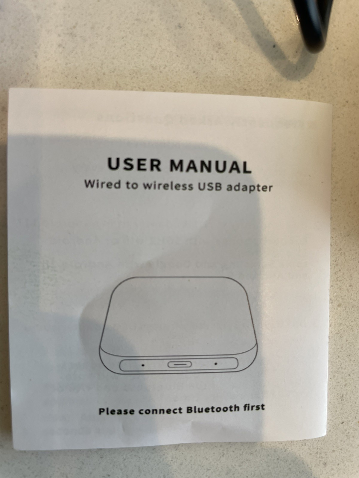 Wireless CarPlay Adapter Converts Wired to Wireless Plug & Play No Lag for Cars
