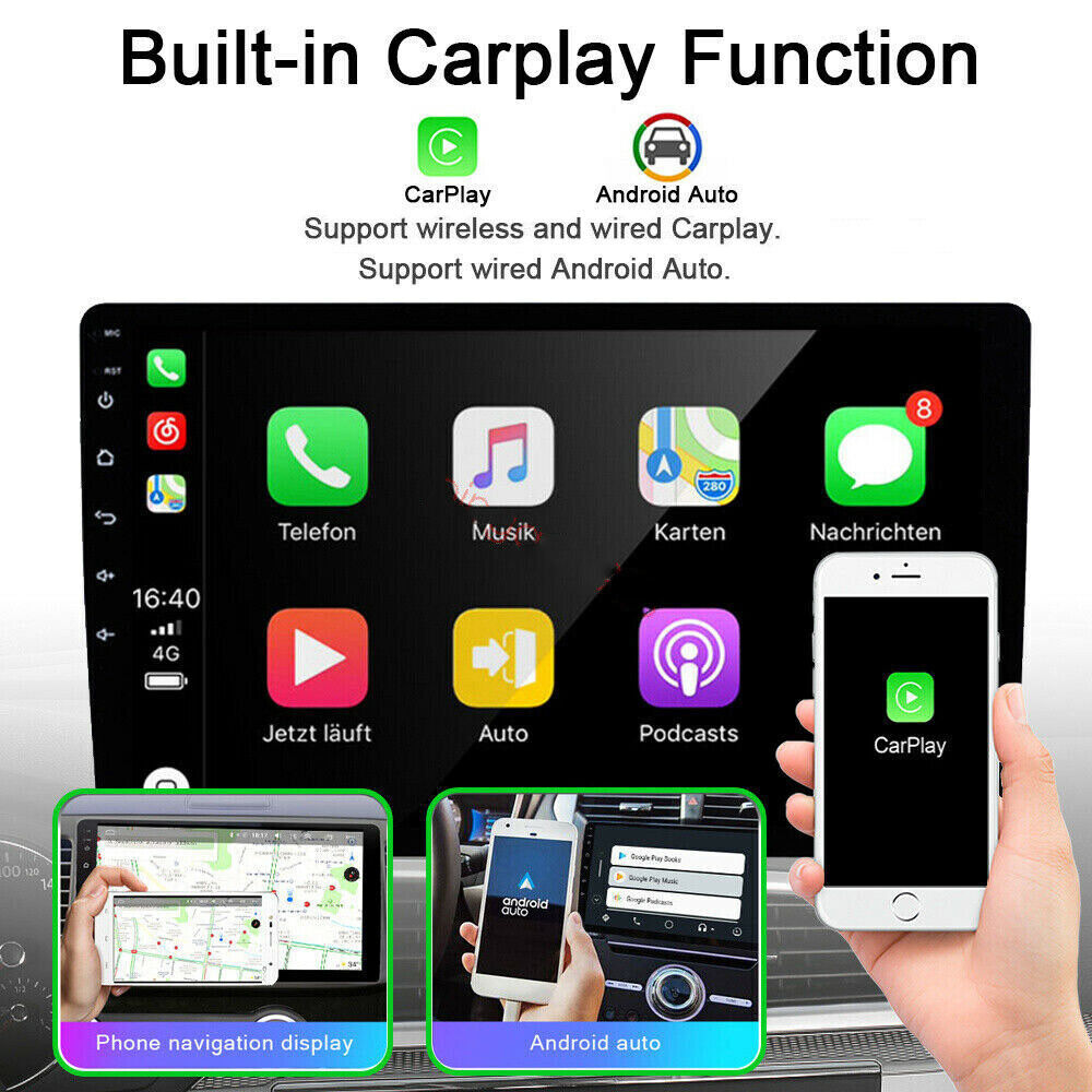 Radio Dash Kit Android 12 GPS WIFI 2G+32G For Mazda 3 2010-2013 Apple Carplay