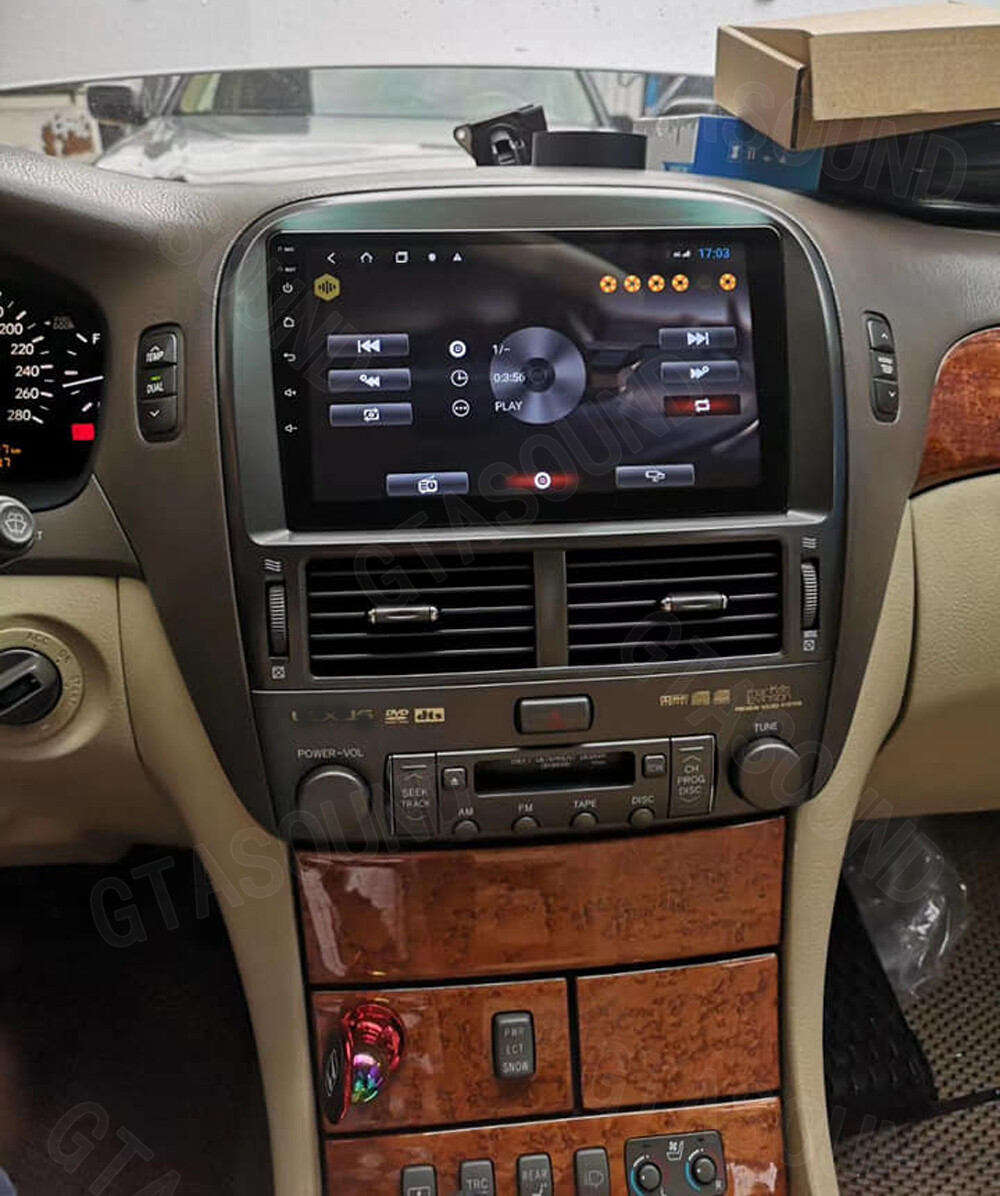 For 2001-2006 Lexus LS430 Carplay Car Radio Stereo Android 13 GPS NAVI WiFi +CAM
