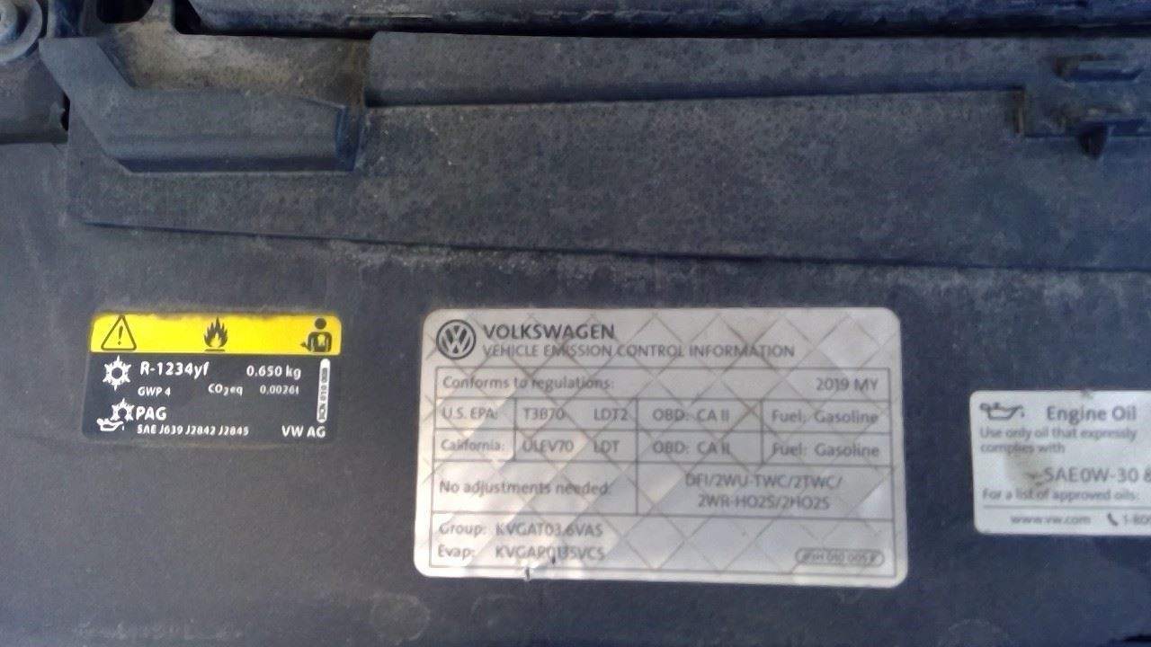Audio Equipment Radio Receiver Center Dash Mounted Fits 18-20 TIGUAN 12865415