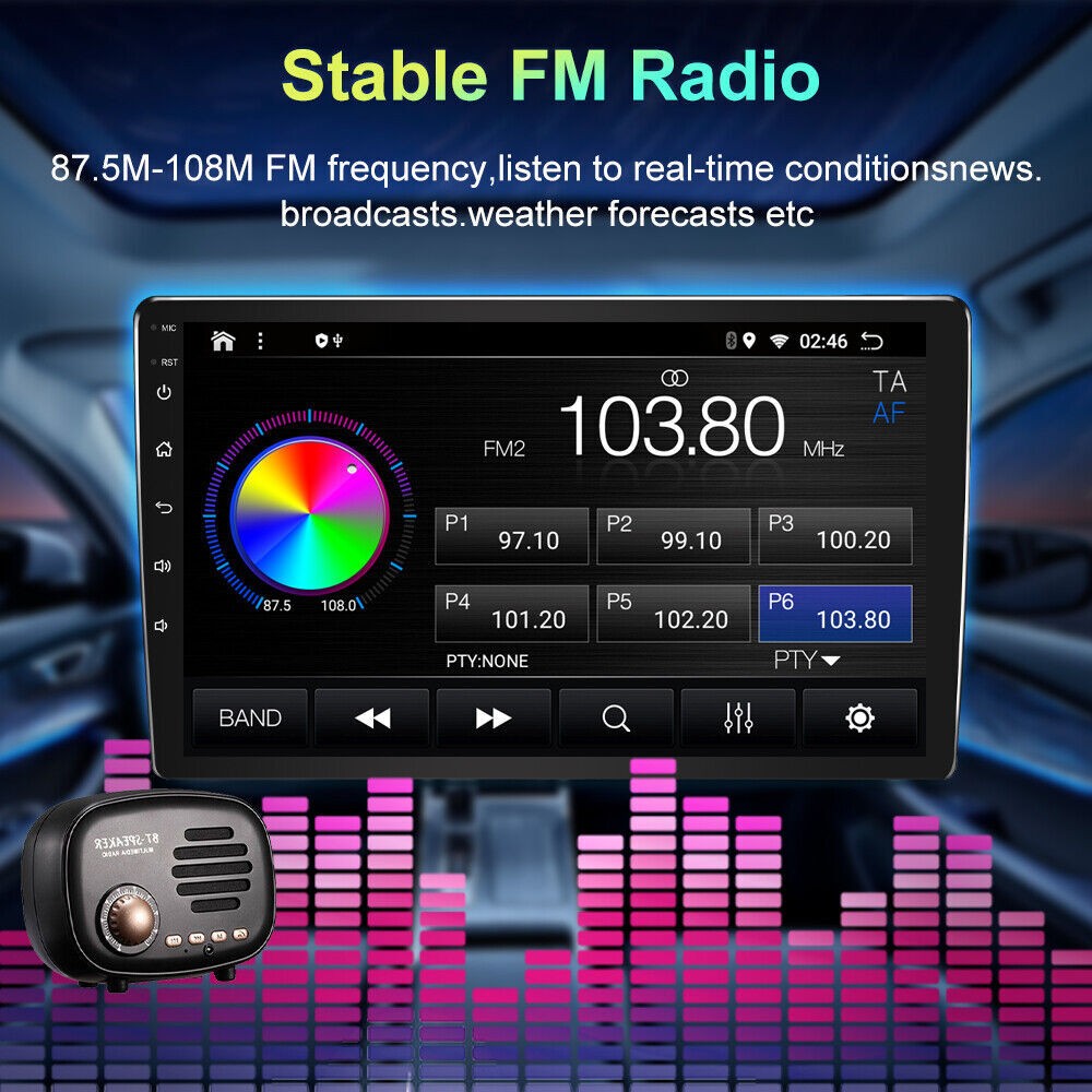 Car Radio Stereo Carplay For 2009-2012 Subaru Forester 4+64G 9in FM RDS