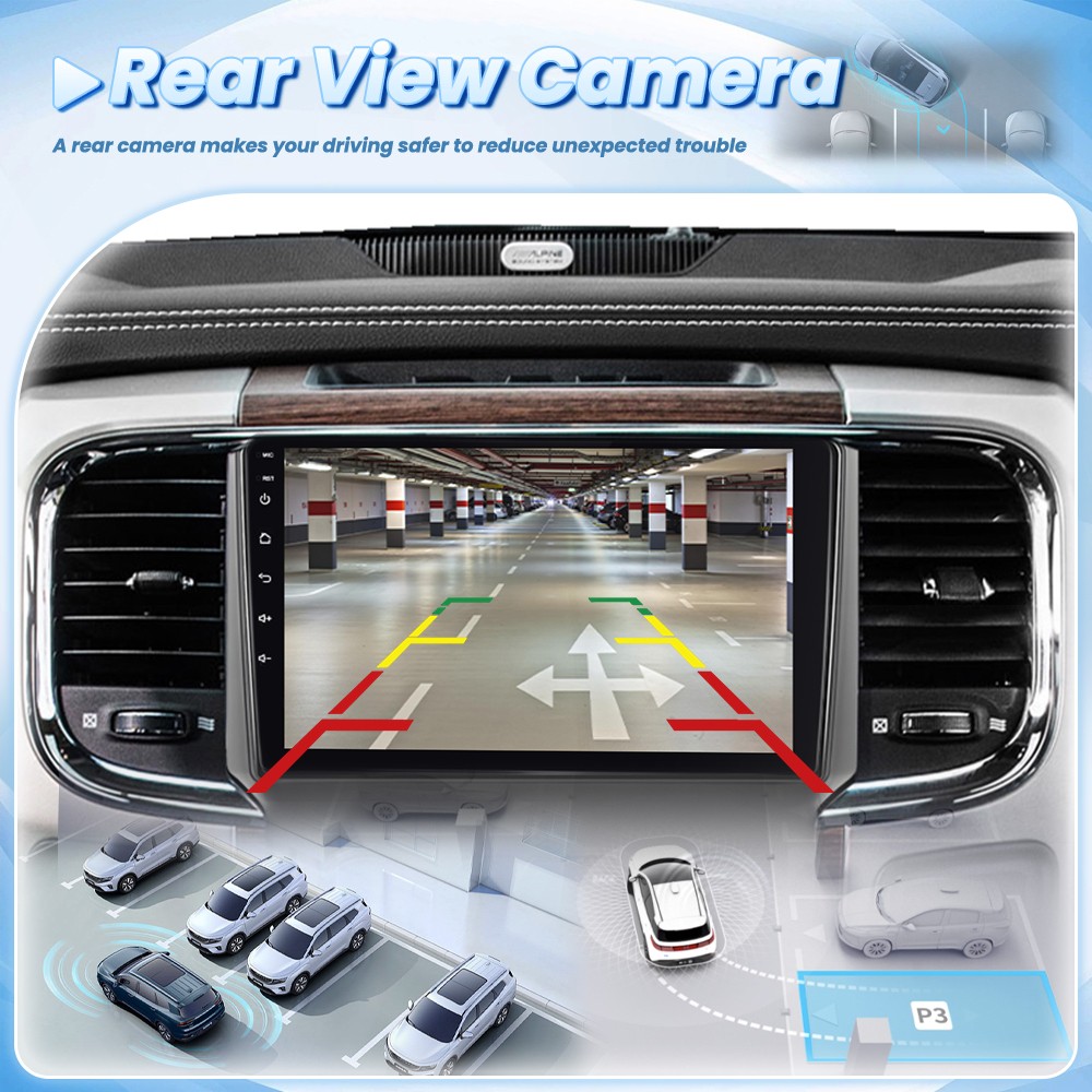 For Dodge Ram 1500 2500 3500 Auto AC 13-19 Android15 Carplay Car Radio 4+64G Cam