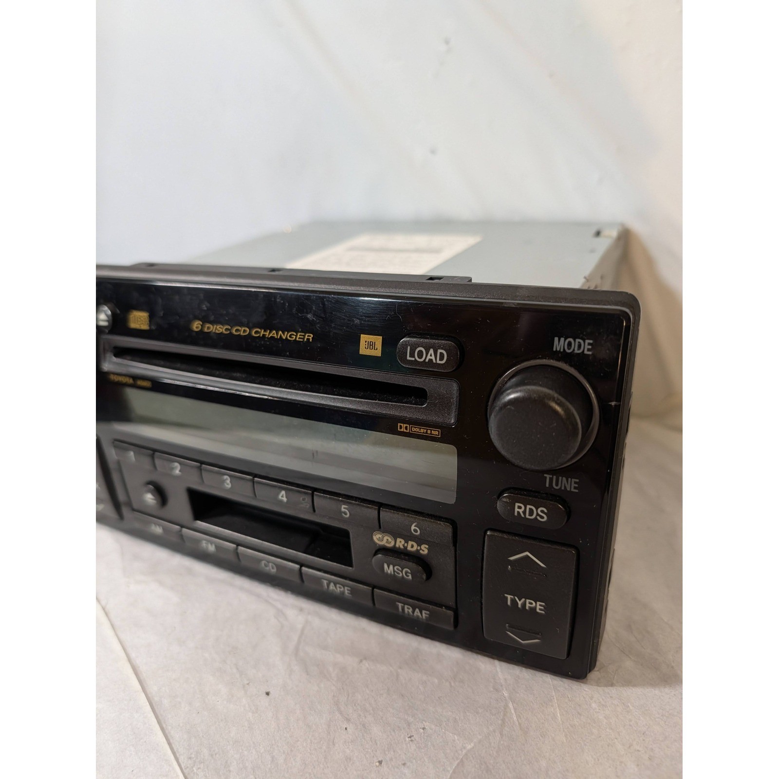 Toyota 86120 AA060 CQ ESB160X 6 CD Changer AM FM Car Stereo Radio Receiver JBL