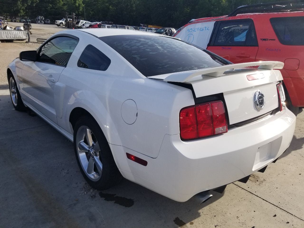 08 FORD MUSTANG GT/ CS AFTERMARKET RADIO AUDIO DISPLAY JVC KW-X840BTS