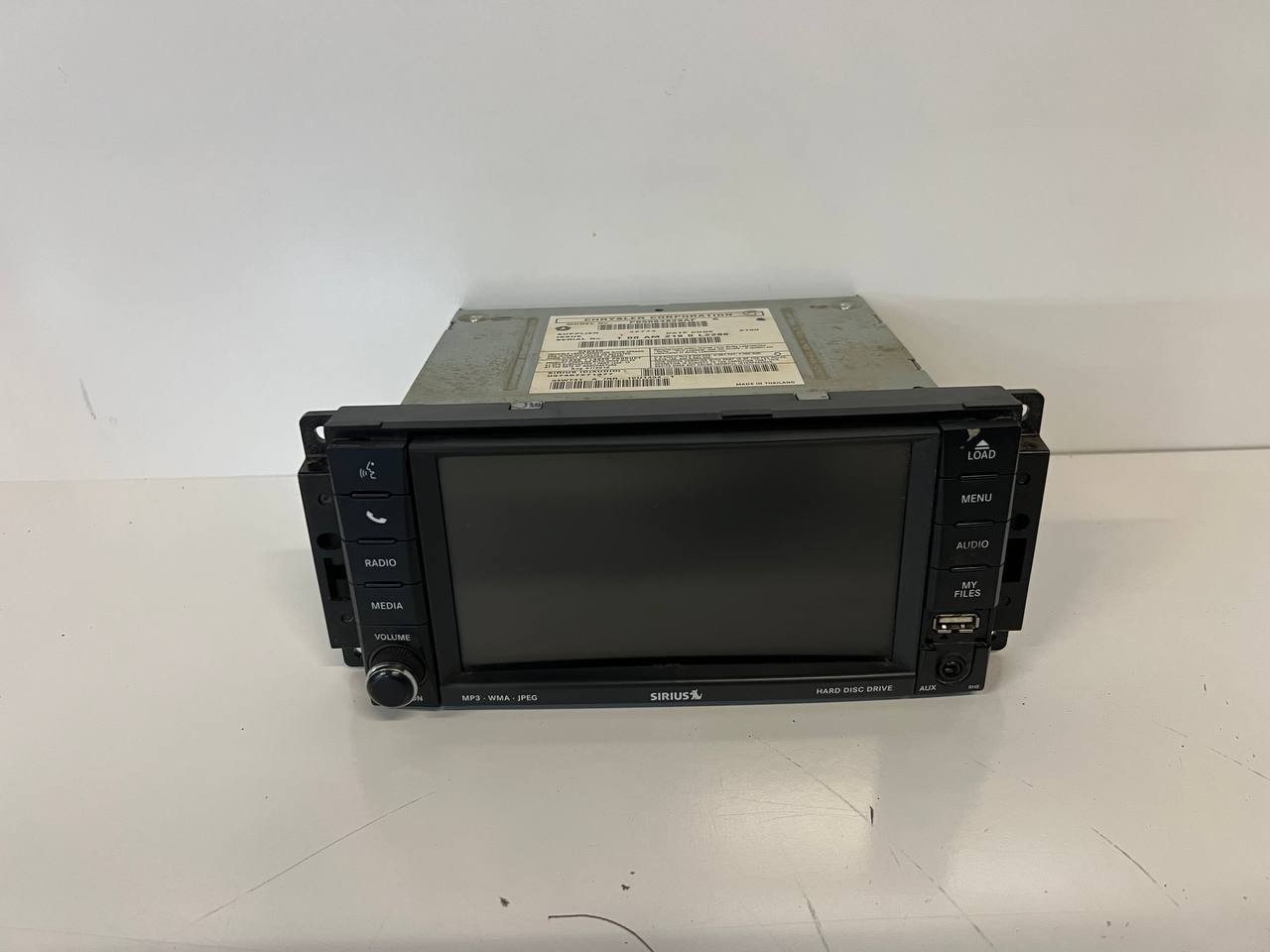 OEM 2009-2018 DODGE RAM 1500 RADIO HEAD UNIT. P05064839AF