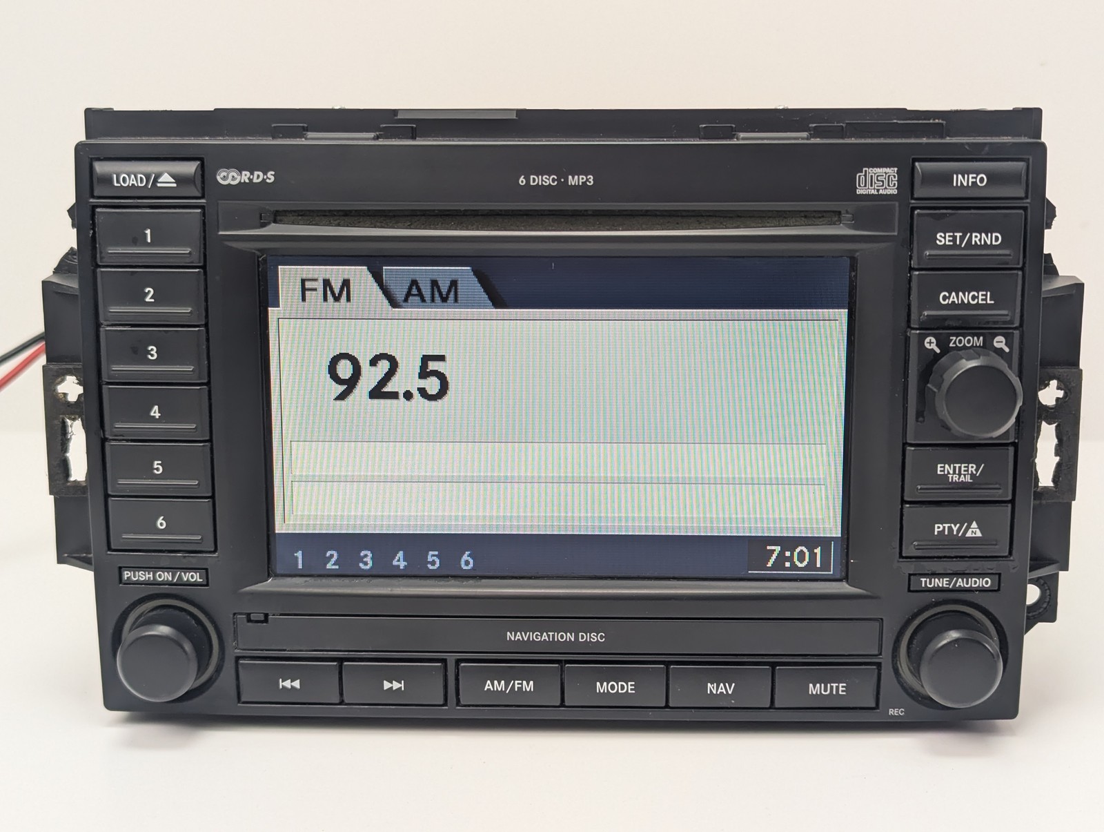 05-09 Chrysler 300 Dodge Ram Charger Dakota Jeep Radio CD Player GPS Navigation