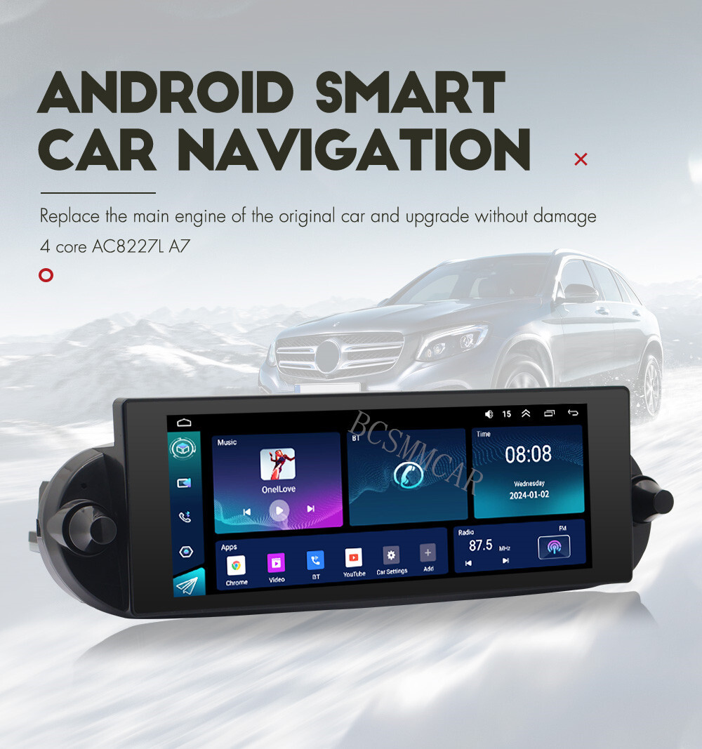 For VW Beetle 2006-2010 Bluetooth Radio Car Stereo Touch Screen GPS WiFi 6.8in