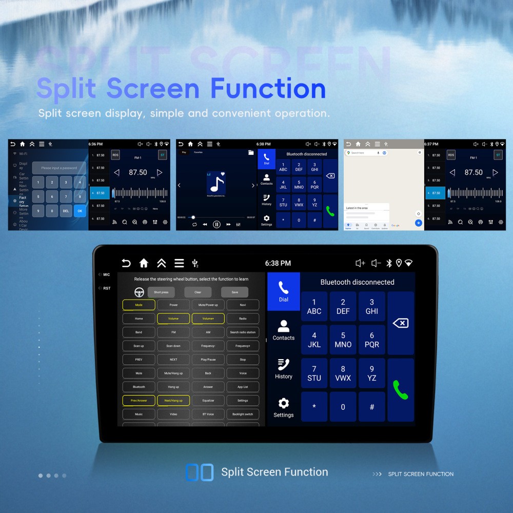 4+64GB Android 15 Car Radio Stereo For Dodge Grand Caravan 2011-2020 Carplay GPS