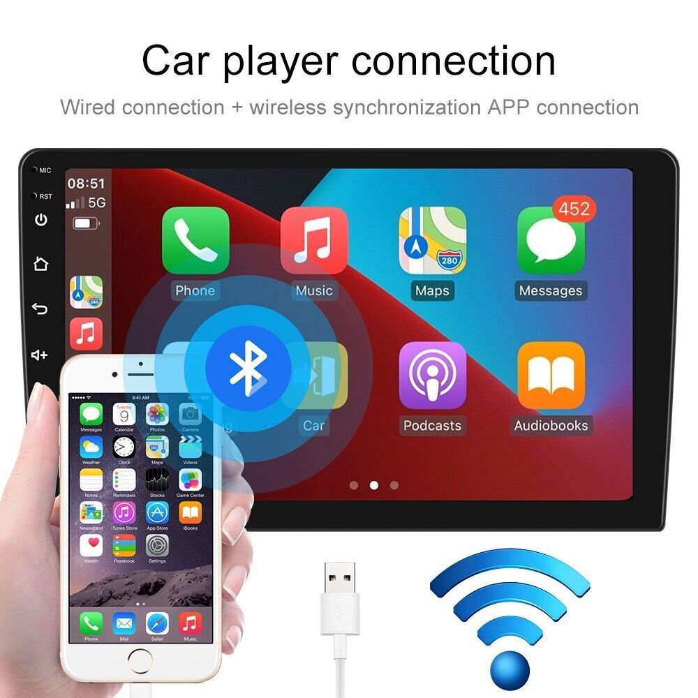 Android 12 Carplay Car Radio Stereo Player GPS Navi For Toyota Camry 2000-2006