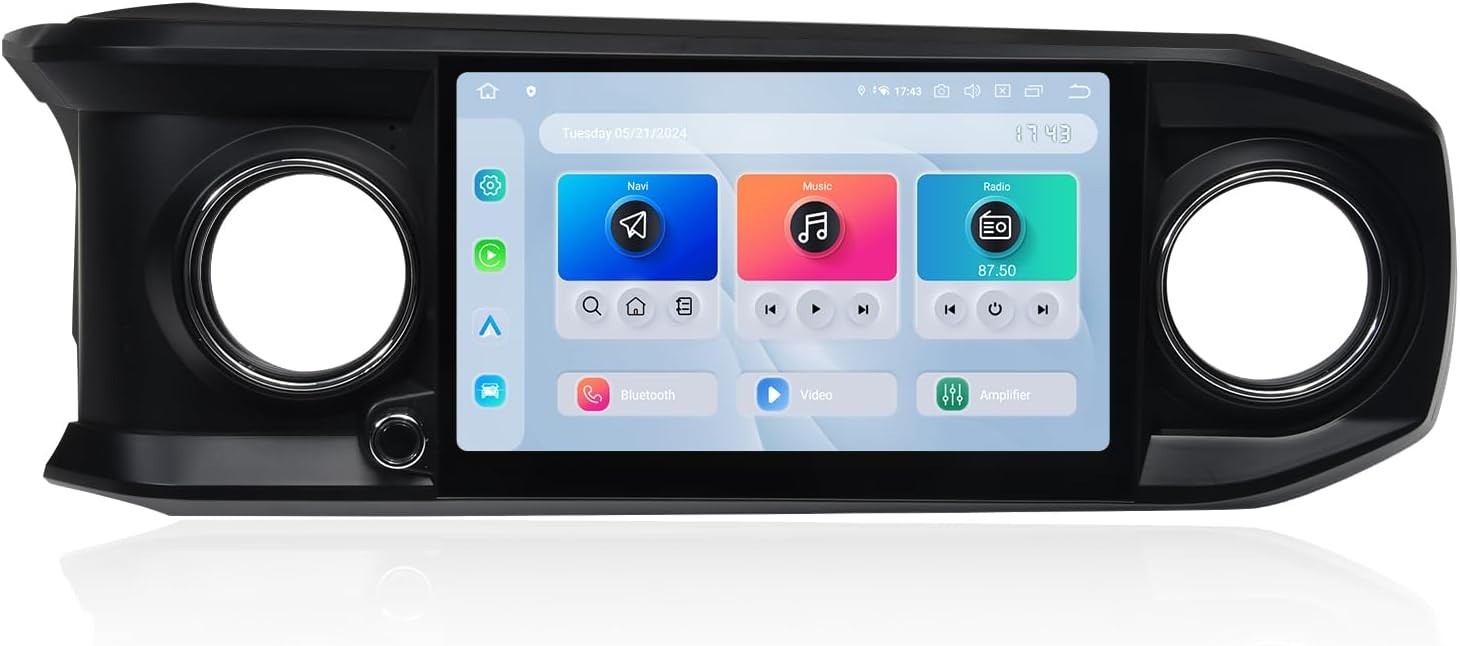 Dasaita Head Unit for Toyota Tacoma 2016-2023 GPS Navigation Plug and Play Radio