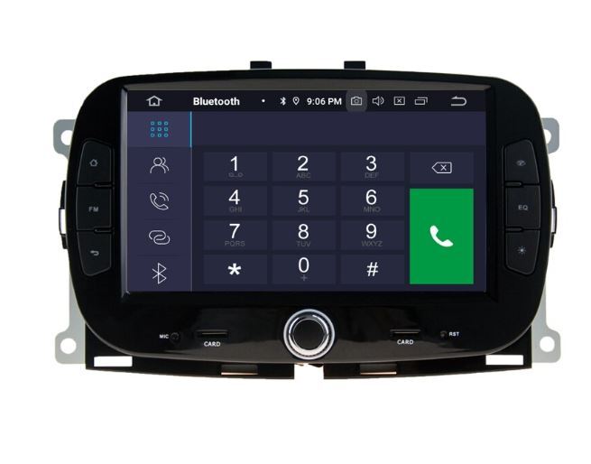 CAR TABLET CAR STEREO ANDROID 11 FOR FIAT 500 2GB MEMORY – 32GB ROM Wi-Fi 2016-2021