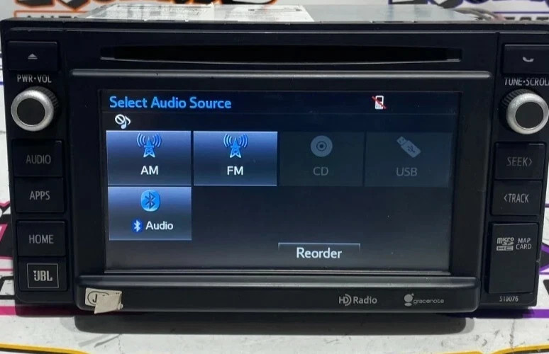 2014-2019 TOYOTA Tacoma AM FM NAV BT GPS JBL Radio *86100-04141* (510076)