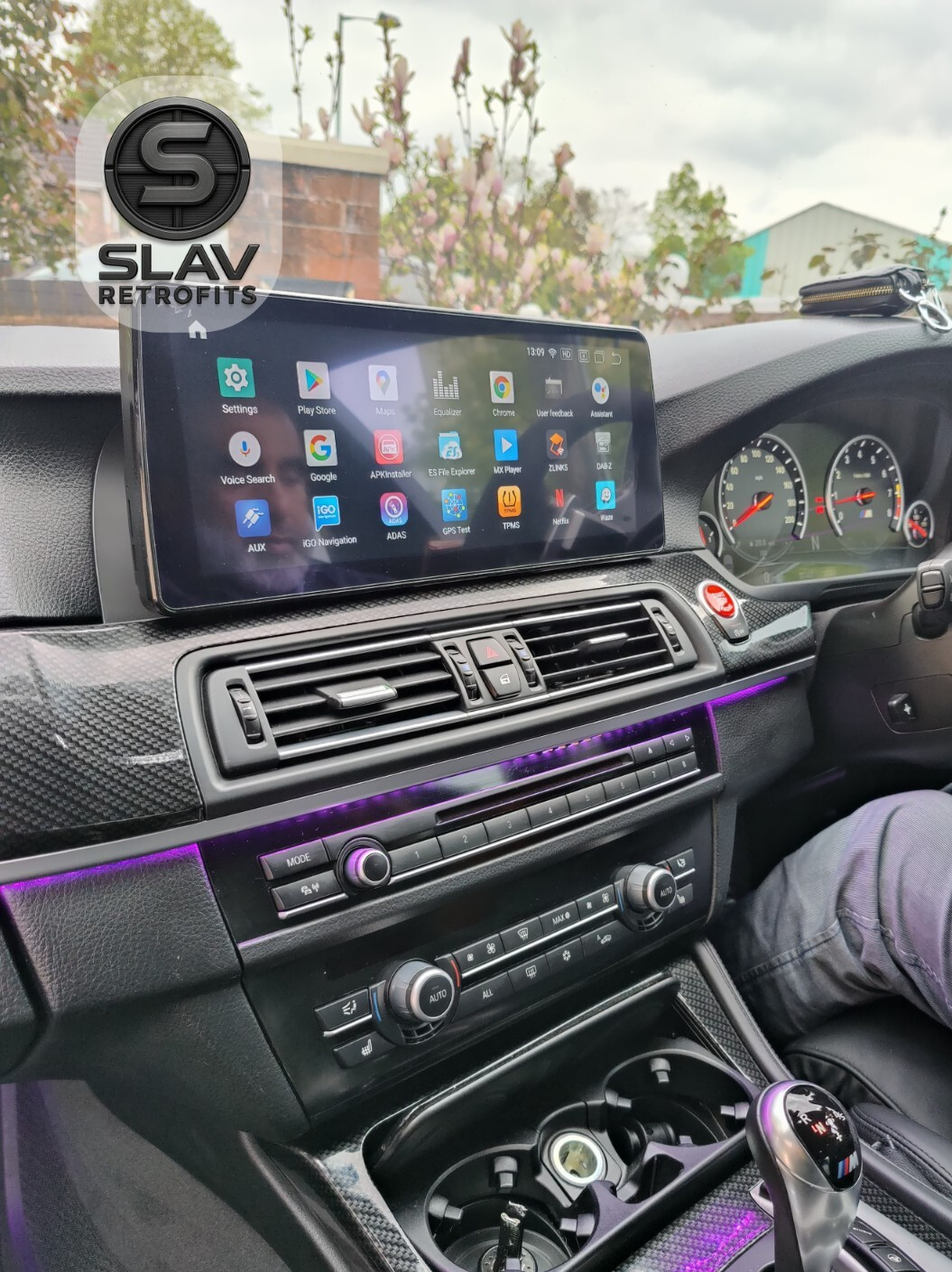 12.3″ Android Apple CarPlay Screen 8 Core 6+64GB BMW 5 series F10 F11 Display