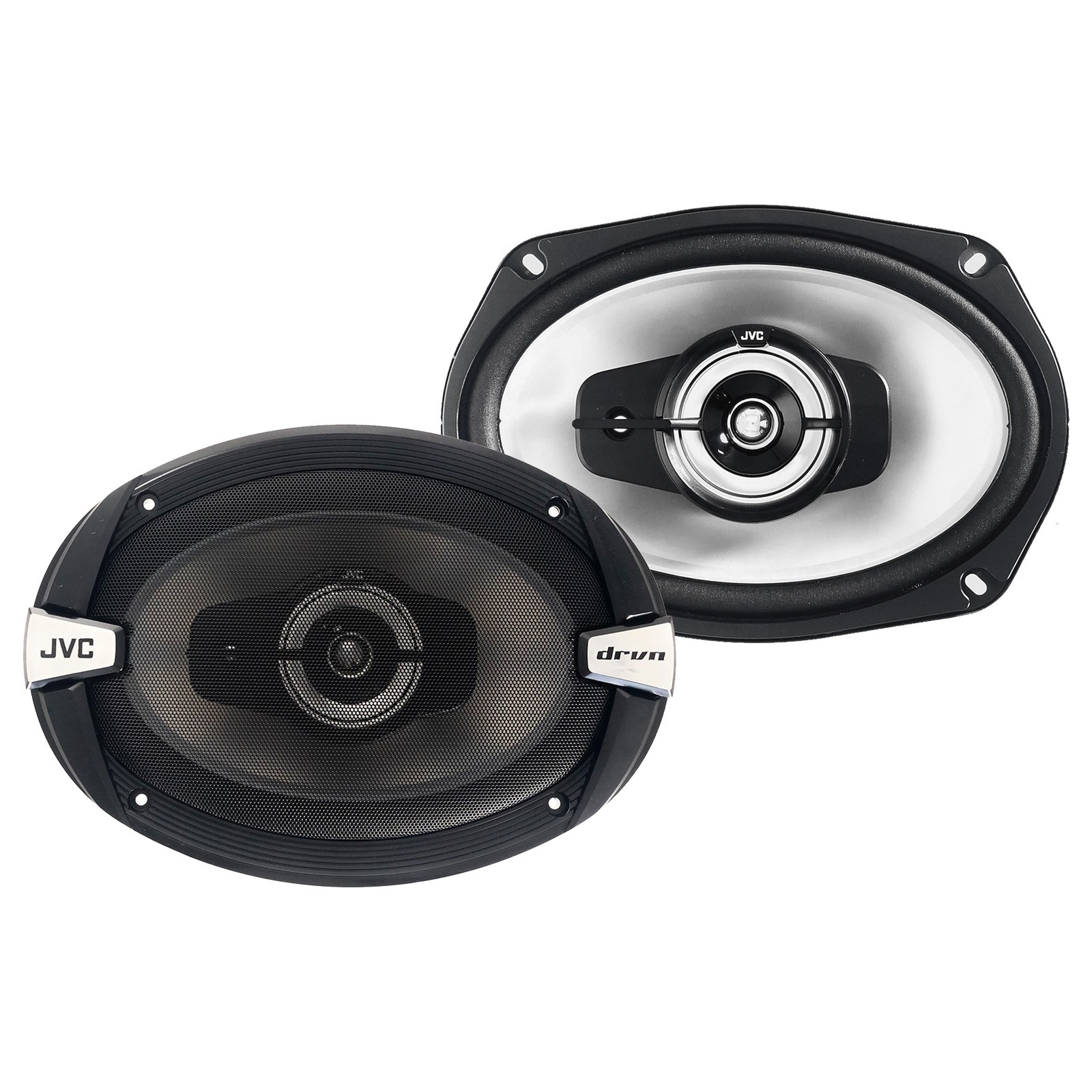 JVC CD Stereo Receiver, 2x 6.5″ Speakers, 2x 6×9″ Speakers, Bluetooth Amp w/Kit