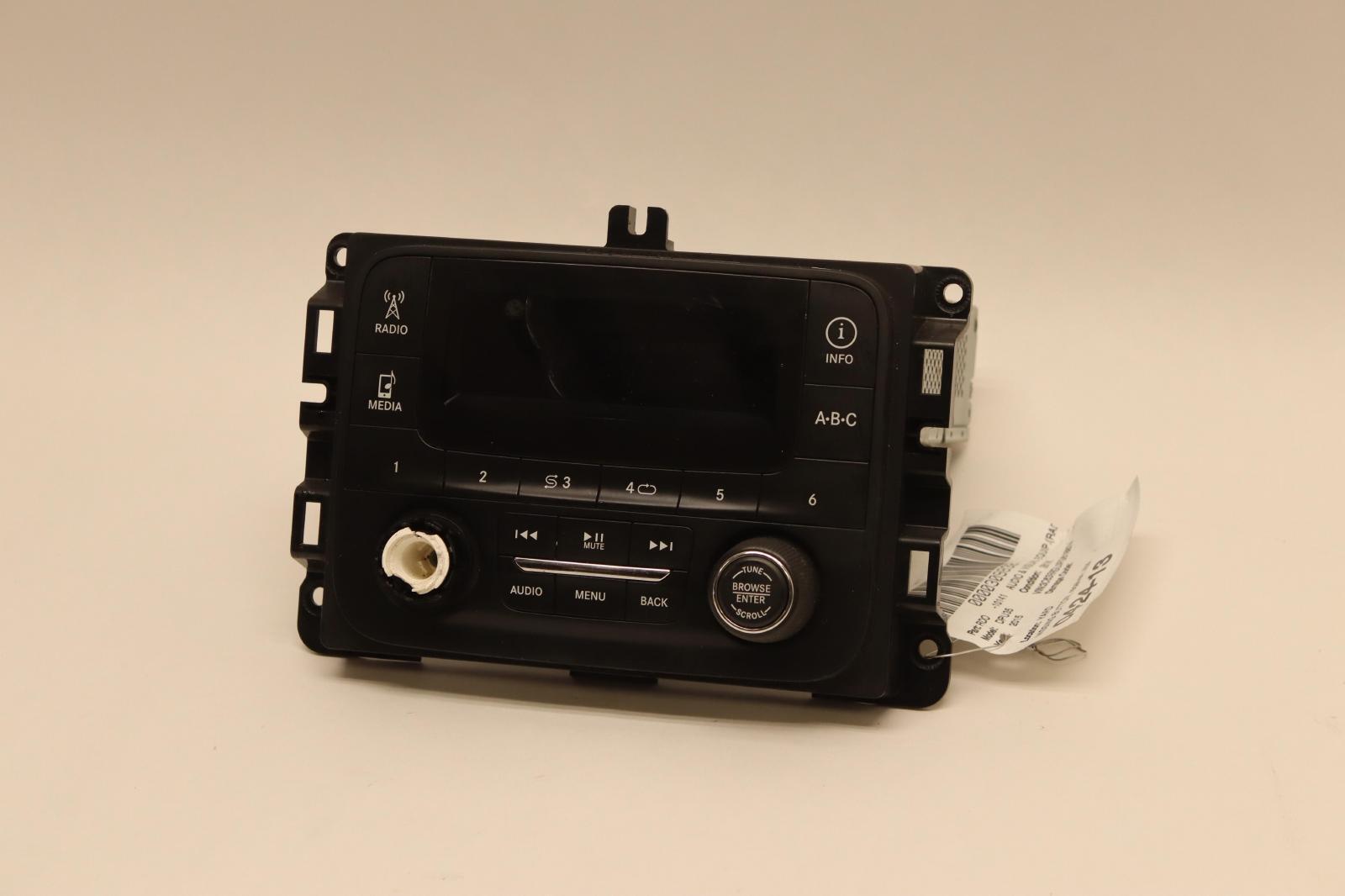 2015-2016 DODGE RAM 3500 AM FM UCONNECT 3.0″ SATELLITE RADIO RECEIVER UNIT OEM