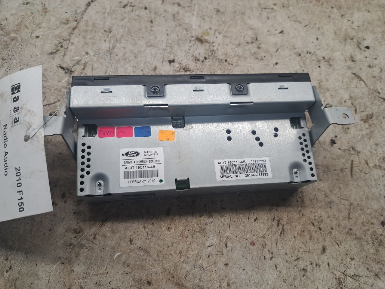 2010 F150 Display Screen Sku#4458344