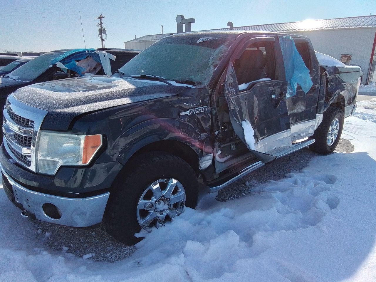2013-2014 Ford F150 Radio Control Panel XLT EL3T-18A802-BA3JA6 or BB3JA6